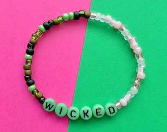 Wizard of Oz Wicked Beaded Bracelet