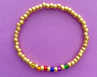 Infinity Stones Stacker Beaded Bracelet