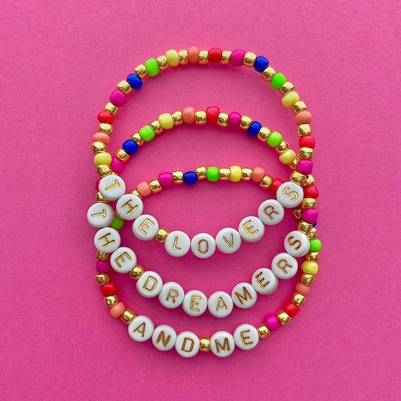 The Muppets Rainbow Connection The Lovers The Dreamers And Me Beaded Bracelets