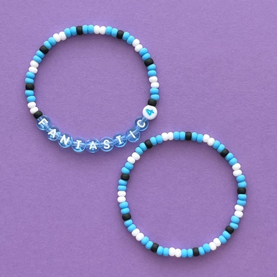 Fantastic 4 Beaded Bracelets