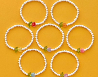 Tulip Mini Bubble Beaded Bracelets