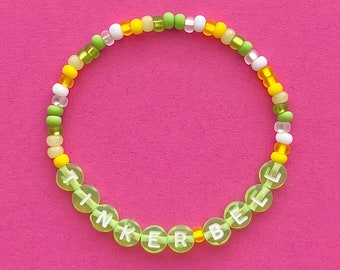 Pulsera de cuentas de Campanilla