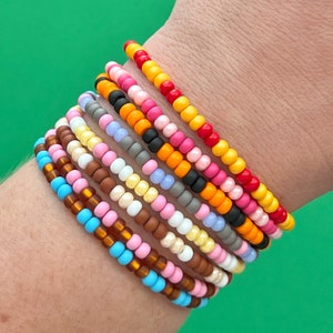Winnie The Pooh & Friends All Seed Bead Beaded Bracelets - Pooh Tigger Piglet Eeyore Rabbit Owl Kanga Roo