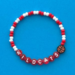 Wildcats High School Musical Beaded Bracelet