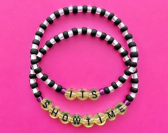 Beetlejuice It’s Showtime Beaded Bracelets