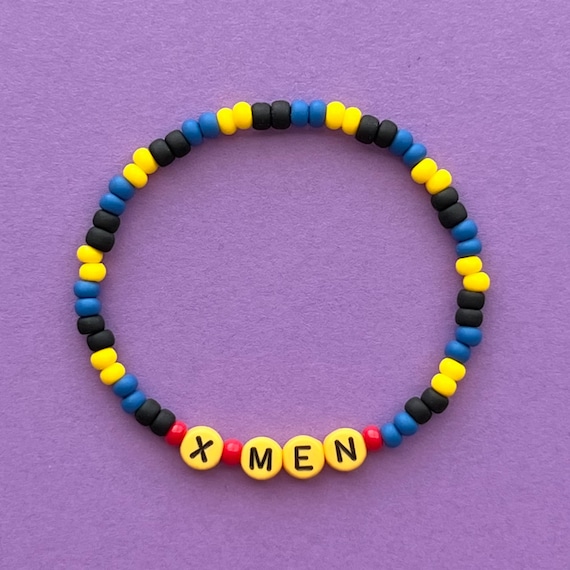 X-men Beaded Bracelet - Etsy