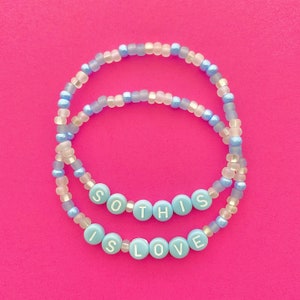 Cinderella So This Is Love Beaded Bracelets