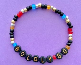 Star Trek Boldly Go Beaded Bracelet