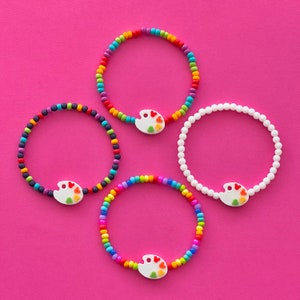 Mickey’s Paint Palette Beaded Bracelets