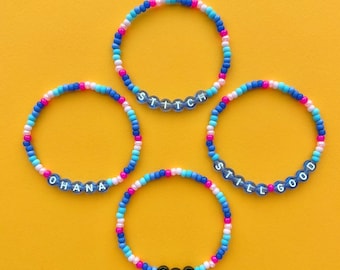 Stitch 626 Ohana Still Good Beaded Bracelets