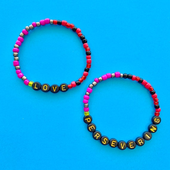 Beaded Friendship Bracelets, Huichol Native American Inspired, Red and Sea  Foam Beaded Bracelet I - Etsy