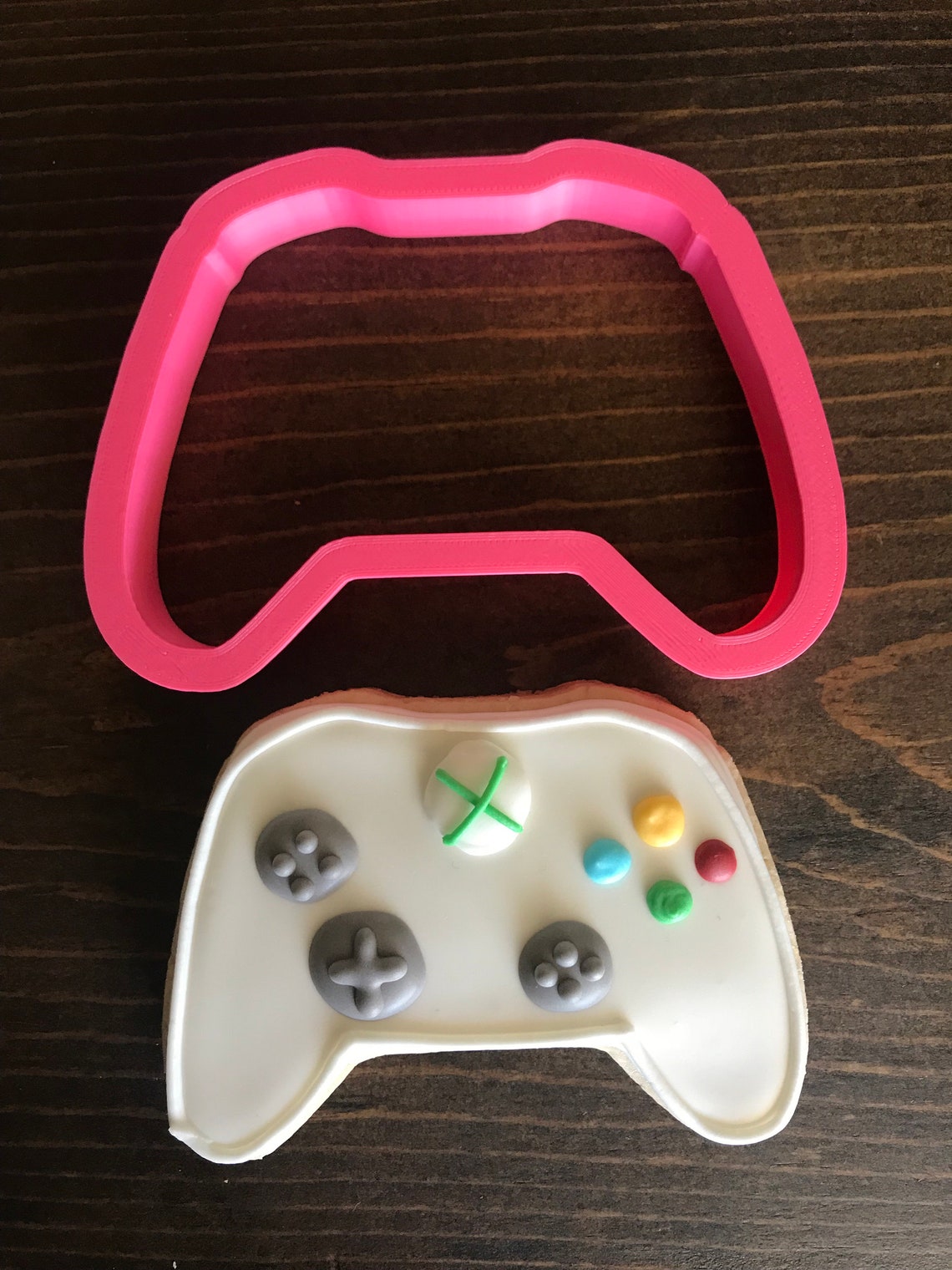 Video Game Controller Cookie cutter Etsy
