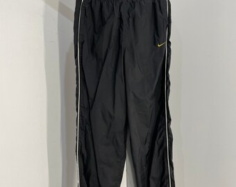 nike nylon track pants
