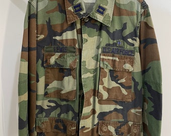 Vintage U.S Air Force Camo Jacket / M 
