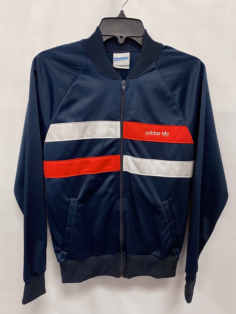 80s adidas track jacket