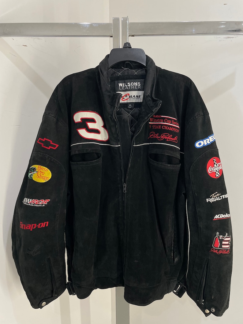 Vintage Wilson Leathers Dale Earnhardt Champion Jacket 7 Time - Etsy