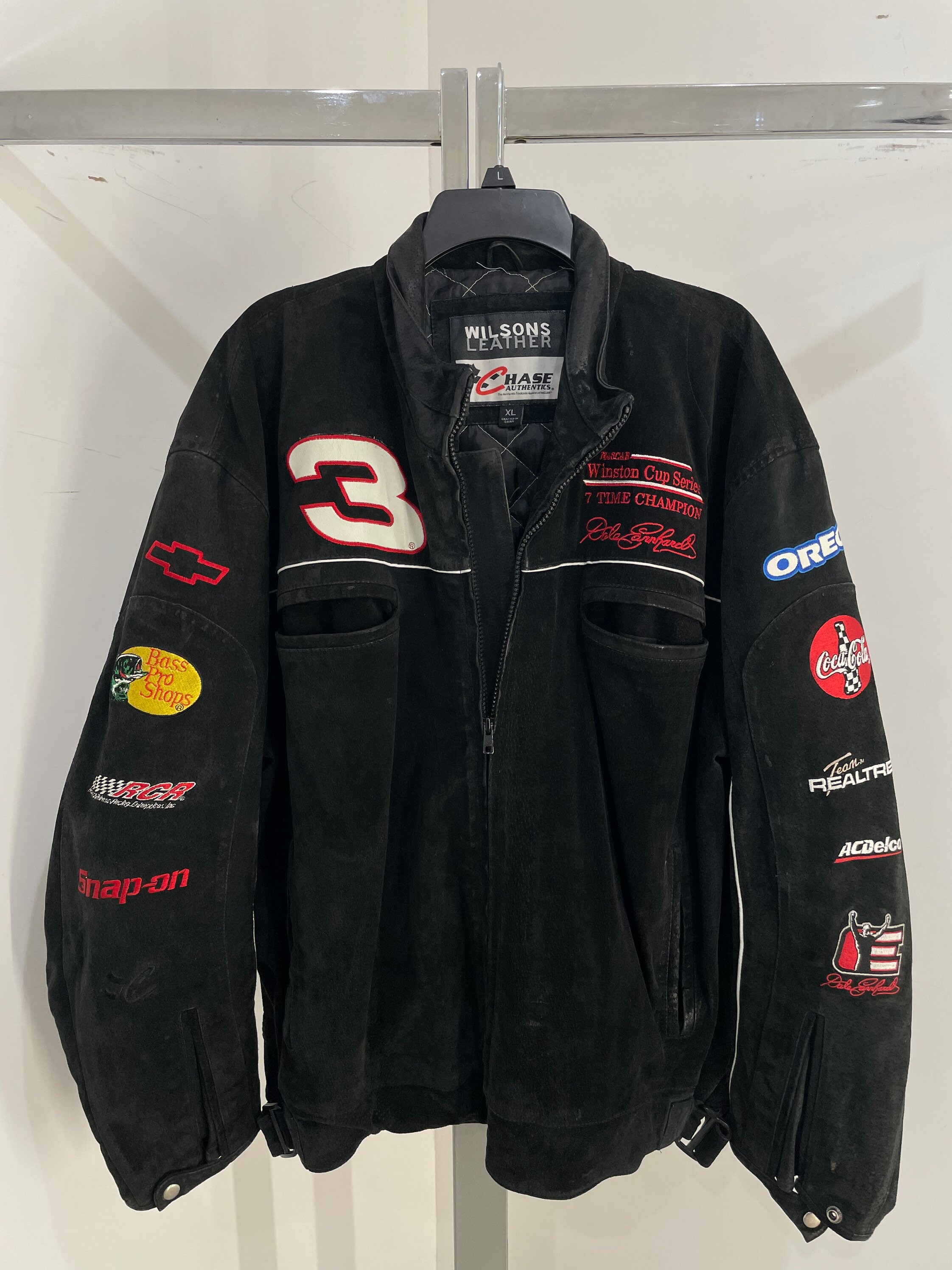 Vintage Wilson Leathers Dale Earnhardt 