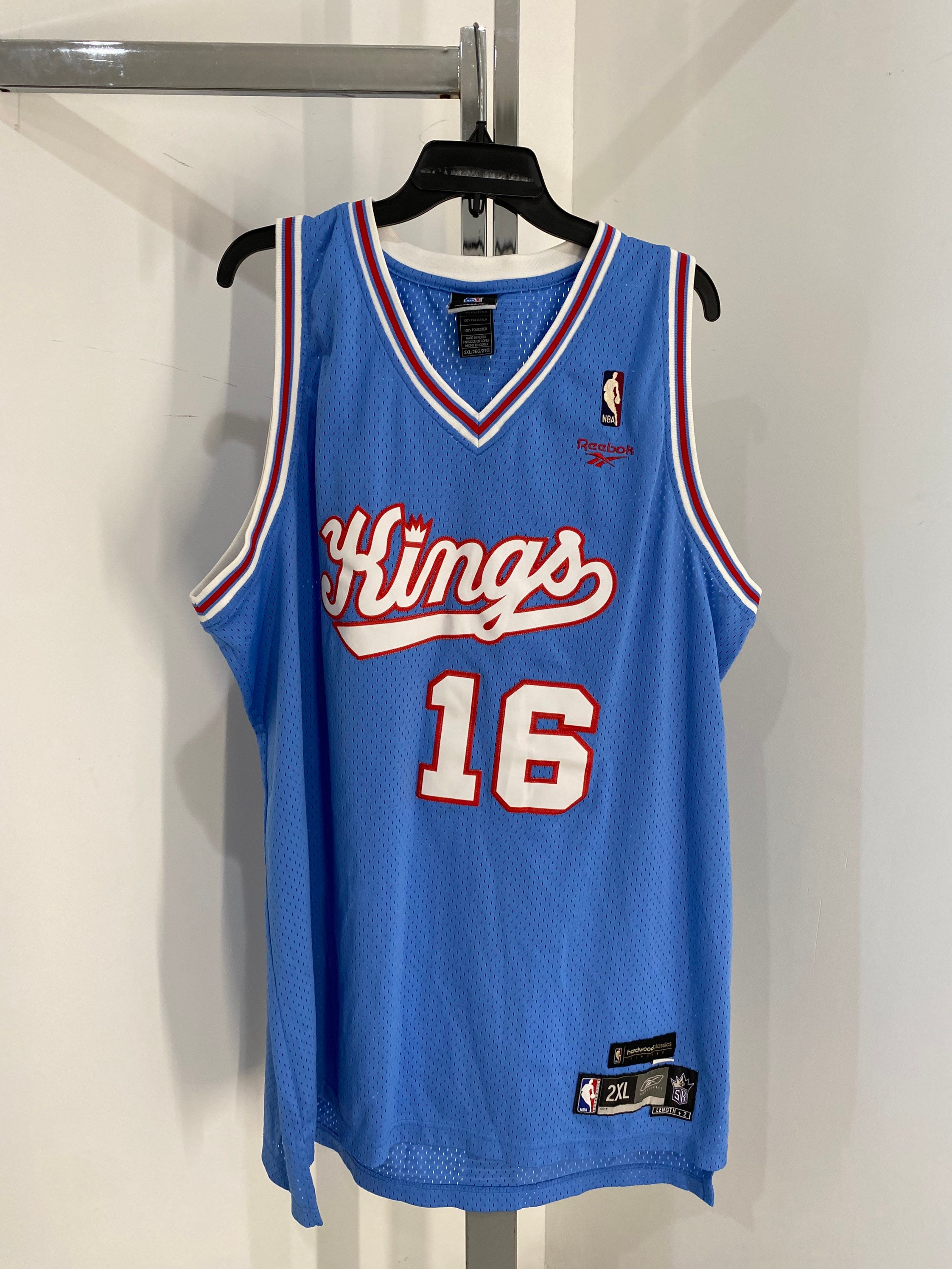 VTG SACRAMENTO KINGS PEJA STOJAKOVIC JERSEY REEBOK - Sewn