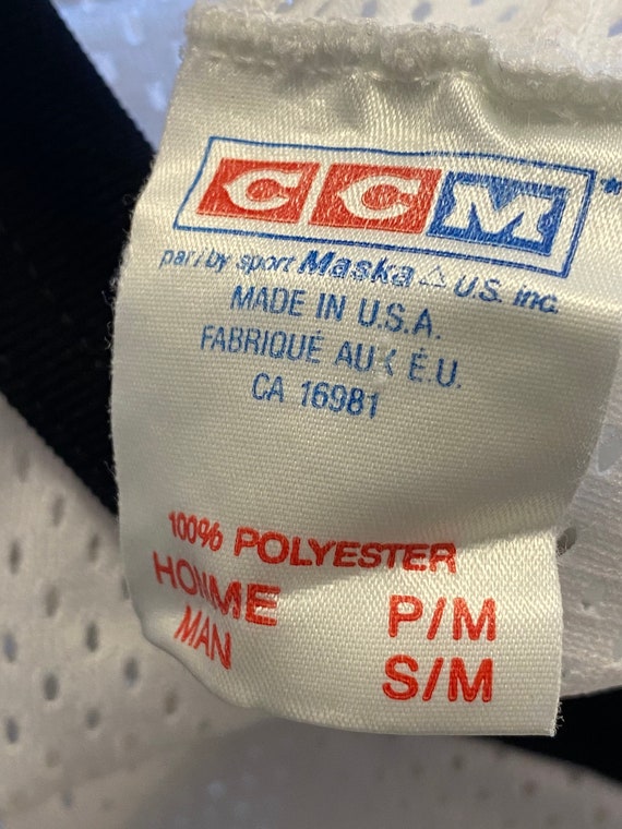 Rare vintage CCM RHI New Jersey rocking rollers hockey jersey LXL