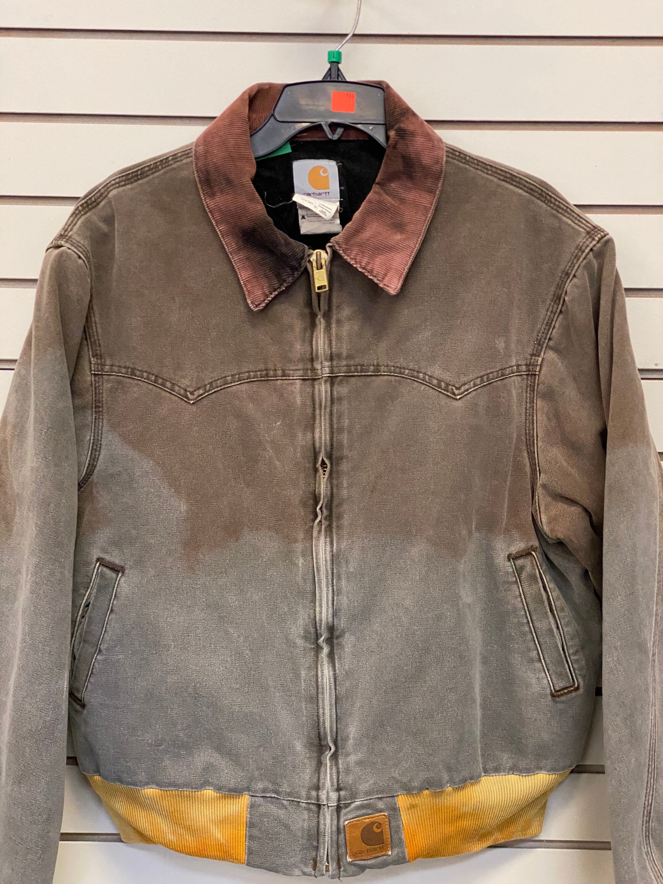 Carhartt Jacket Bleached - Etsy UK