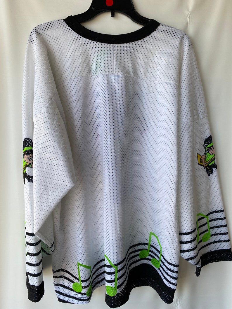 Rare vintage CCM RHI New Jersey rocking rollers hockey jersey LXL