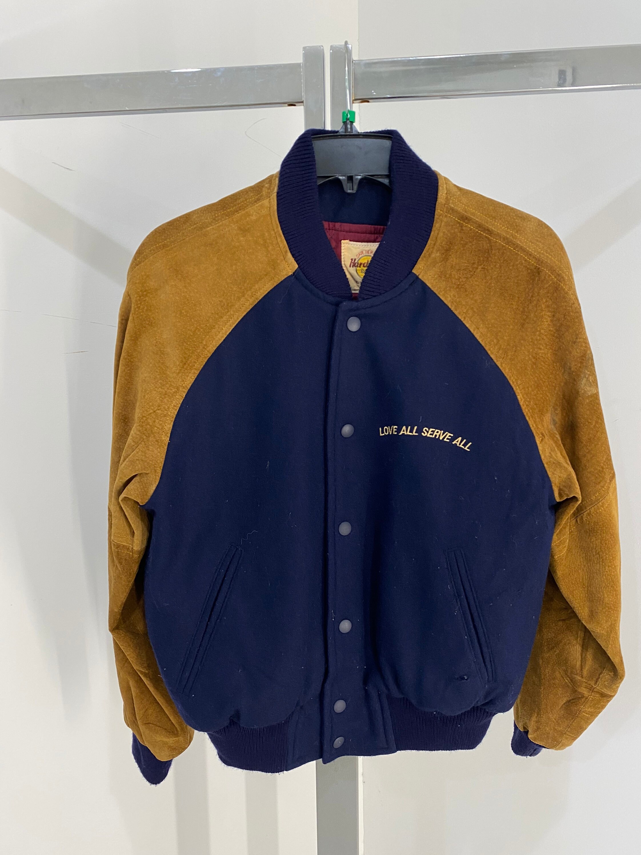 hard rock cafe varsity jacket