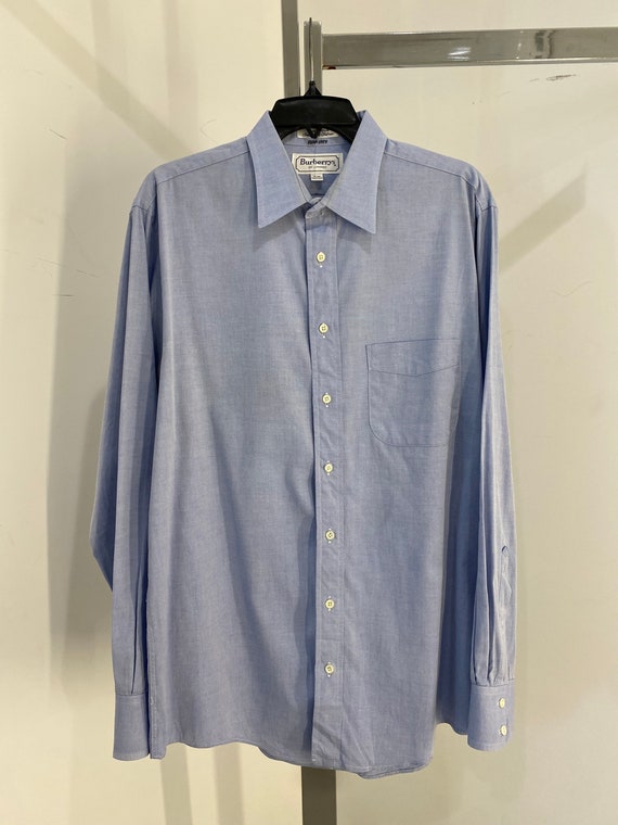 Authentic Vintage Burberry Blue Cotton 