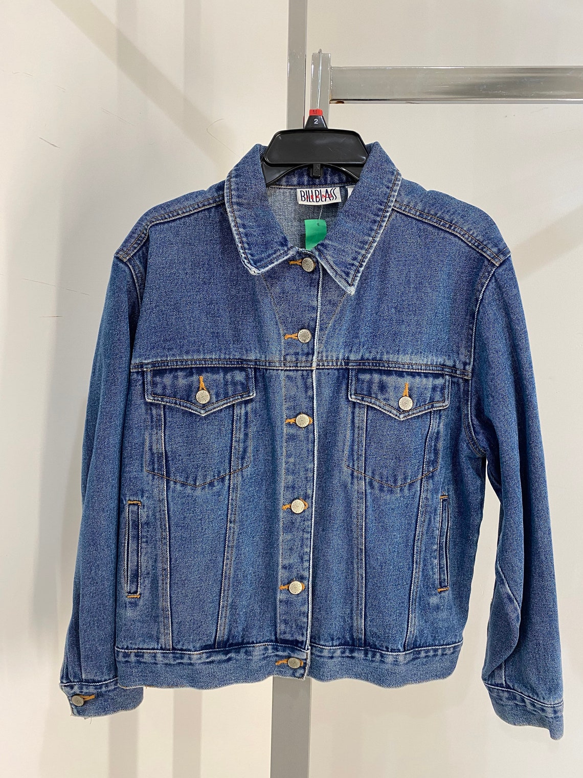 Vintage Billblass jeans denim jacket / M | Etsy