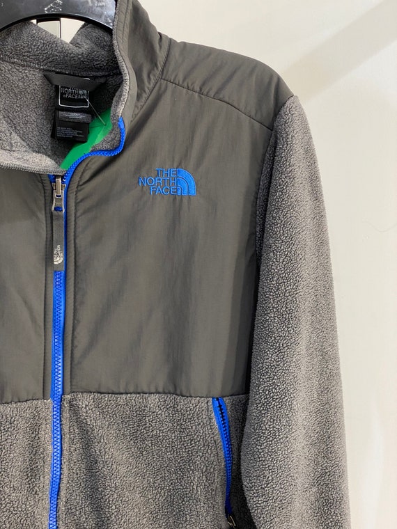 north face denali gray