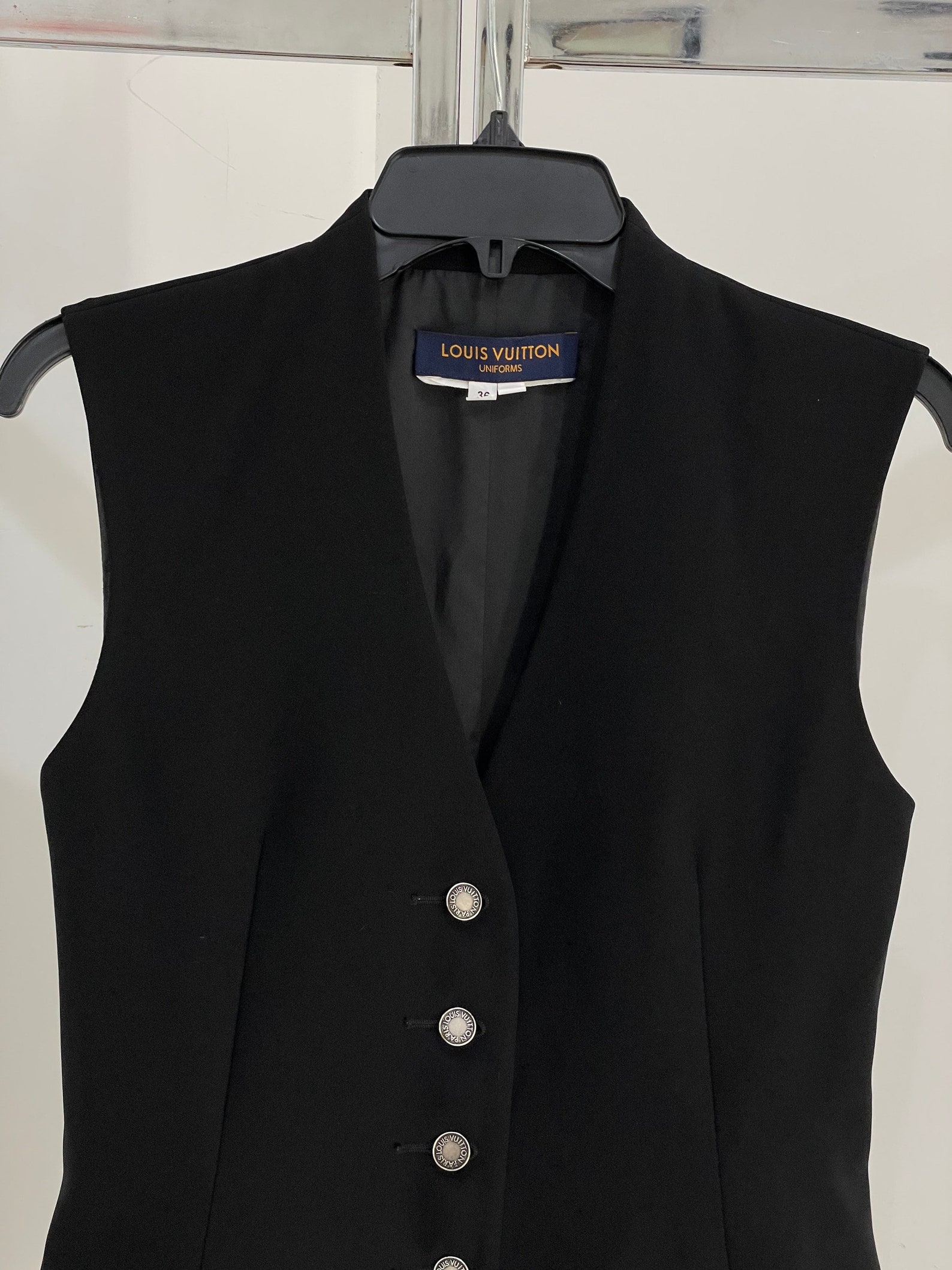 Louis Vuitton Uniform vest / size 36 | Etsy