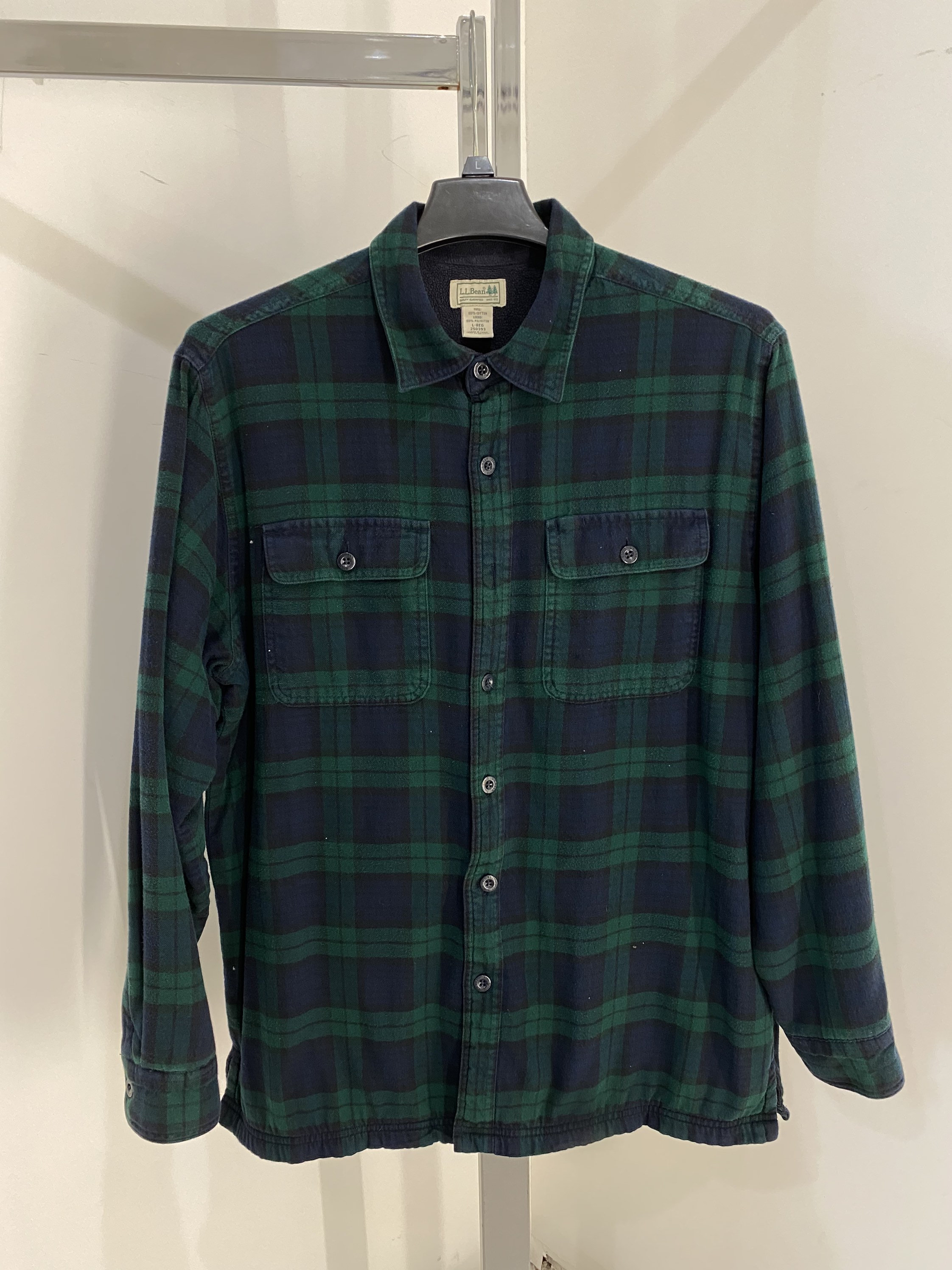 Bean Fleece Lined Flannel Shirt 