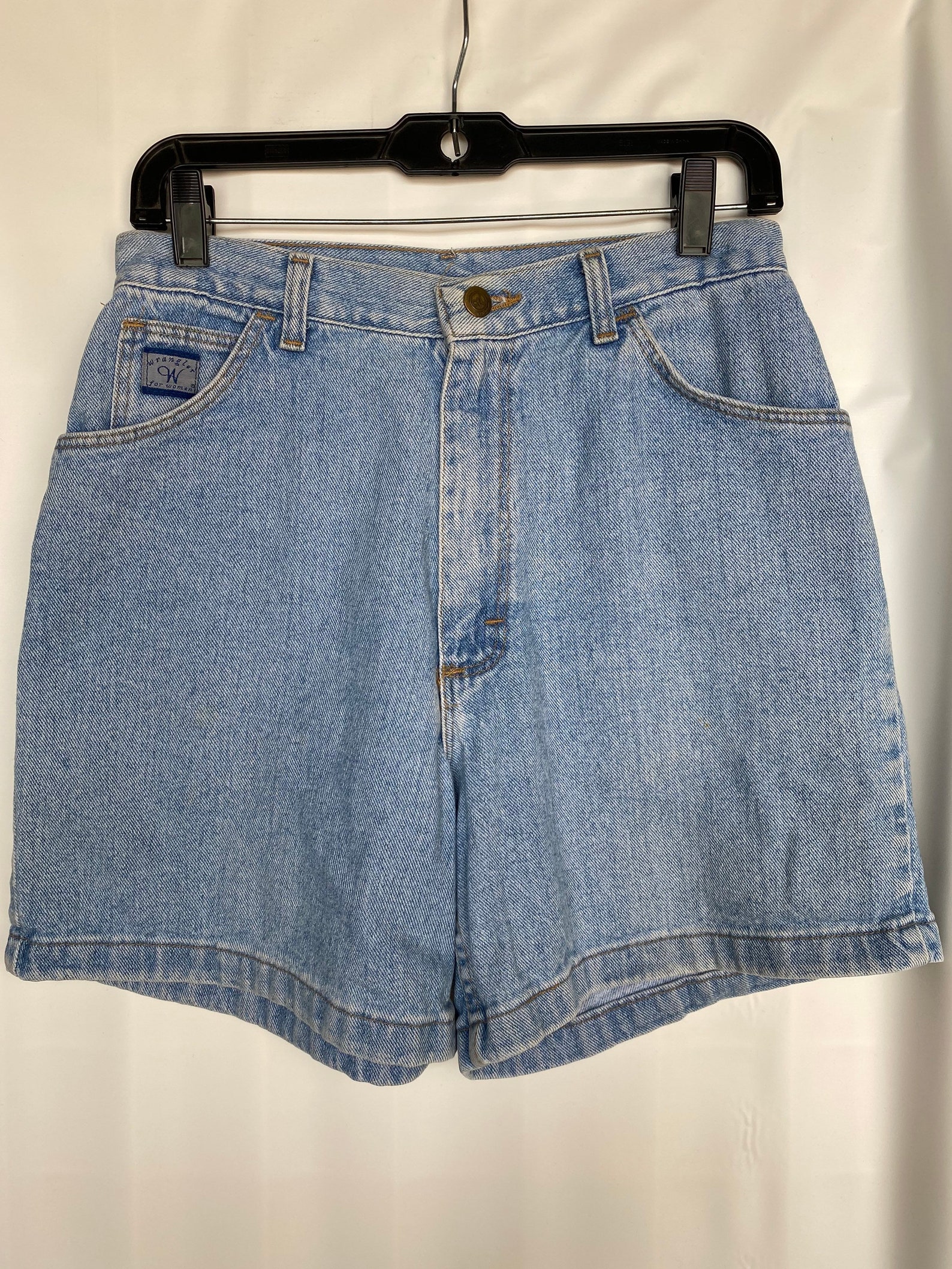 Vintage wrangler women high waisted shorts / size 10 Etsy