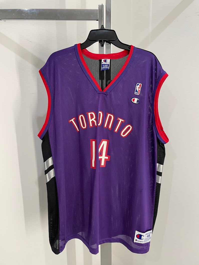 Vintage champion Toronto Raptors Thrilla Jersey #14 XL