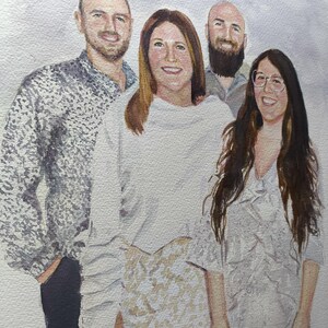 Portrait de famille format A3
