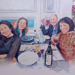 Portrait de famille format A3