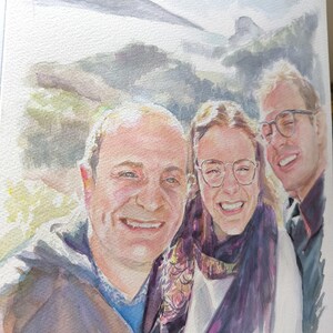Portrait de famille format A3