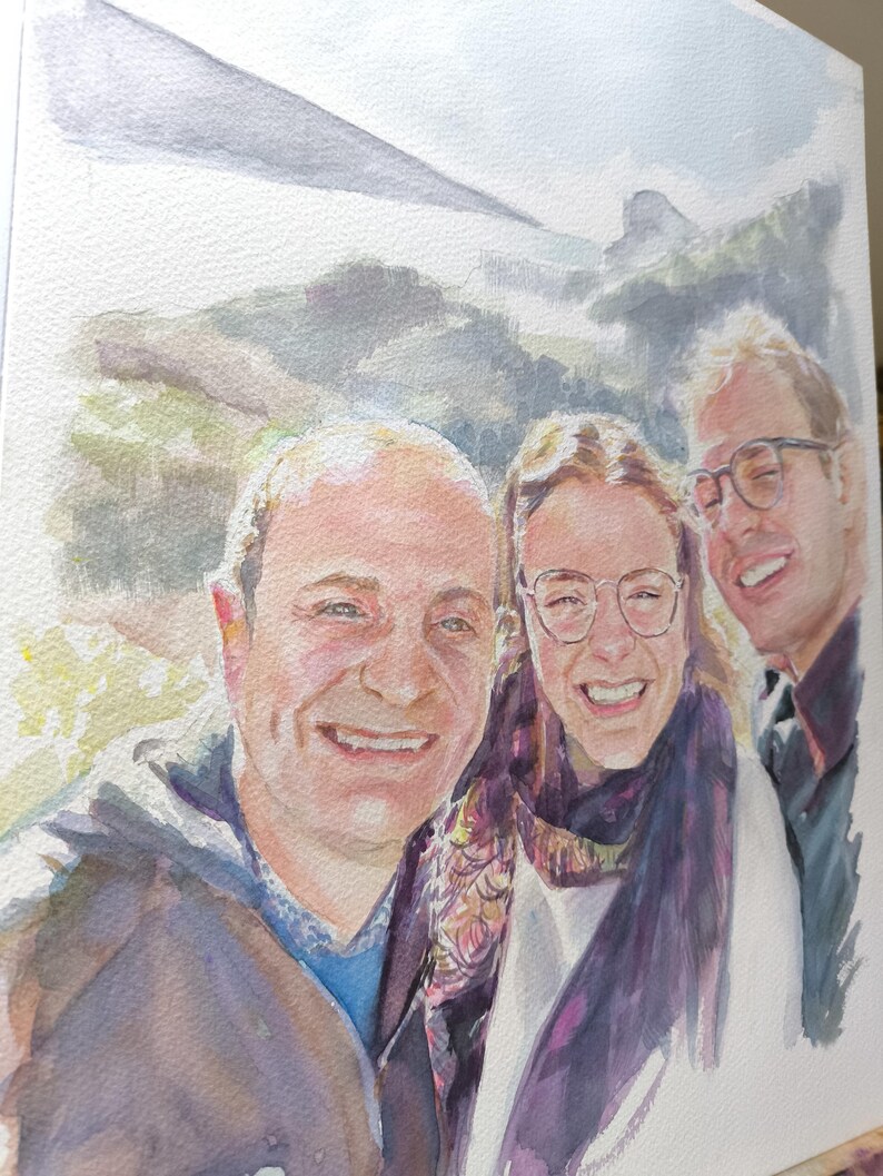Portrait de famille format A3