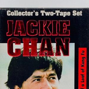 Jackie Chan: Snake & Crane Arts Of Shaolin / Half A Loaf Of Kung Fu (vintage martial arts double vhs set)