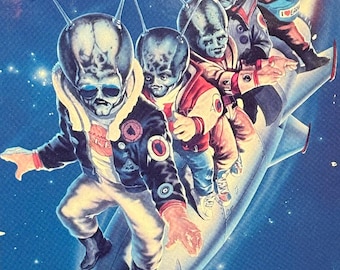 Spaced Invaders (vintage comedy-sci-fi vhs)