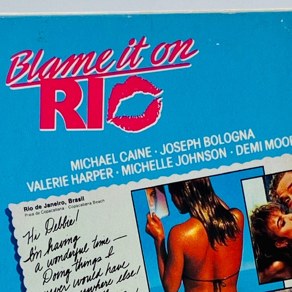Blame It On Rio (vintage comedy vhs)