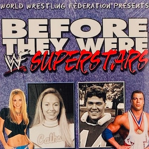 Before They Were WWF Superstars (vintage pro wrestling vhs)