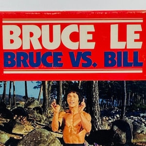 Bruce Le: Bruce kontra Bill (stary film o sztukach walki na kasecie vhs)