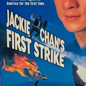 Jackie Chan’s First Strike (vintage action vhs tape)