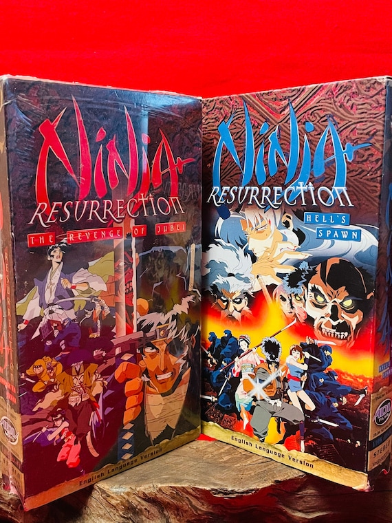 Ninja Resurrection (vintage Anime Vhs Double Feature Insanity!) - Etsy