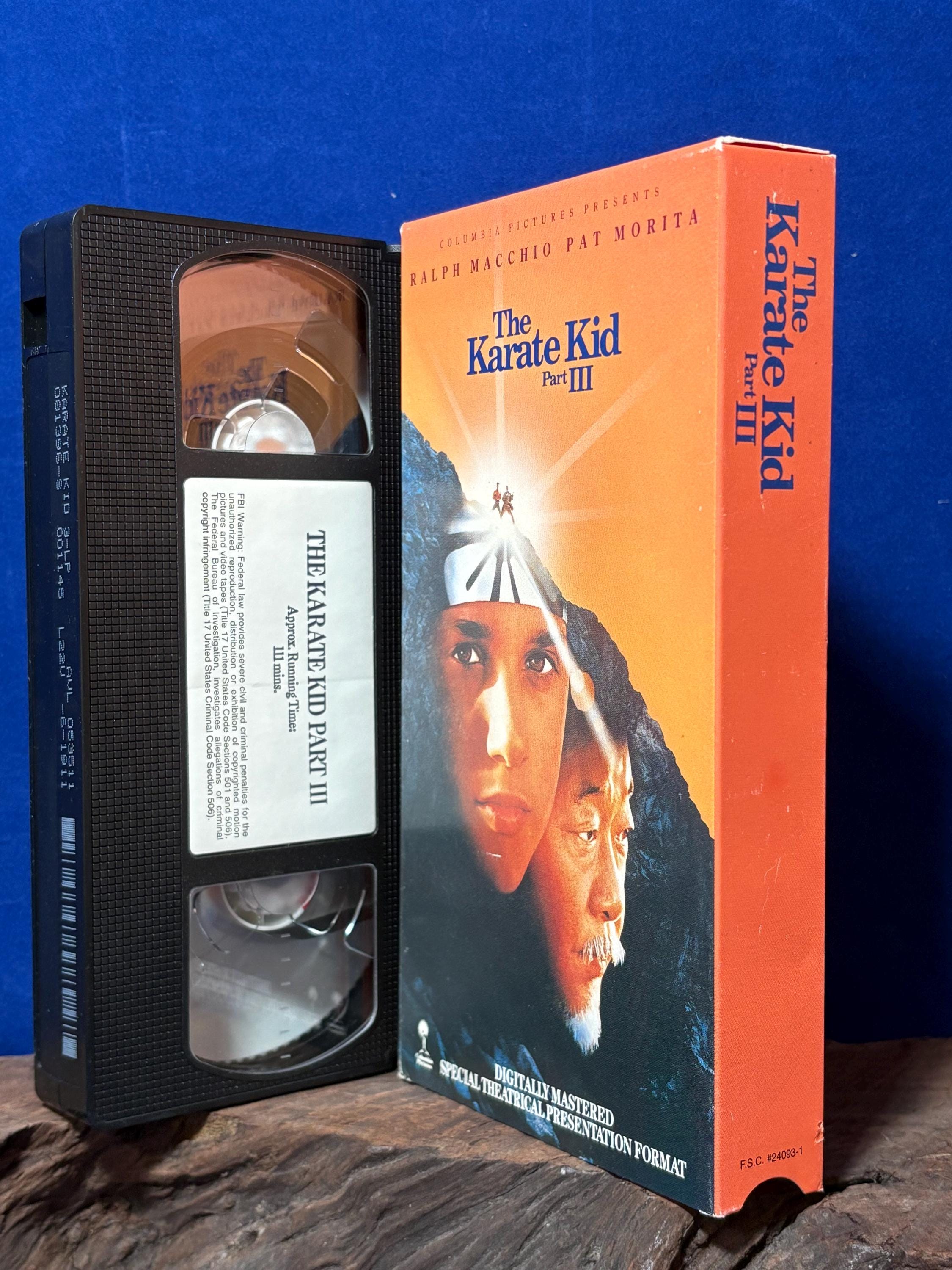 The Karate Kid Movies (vintage Action Vhs Tapes) - Etsy