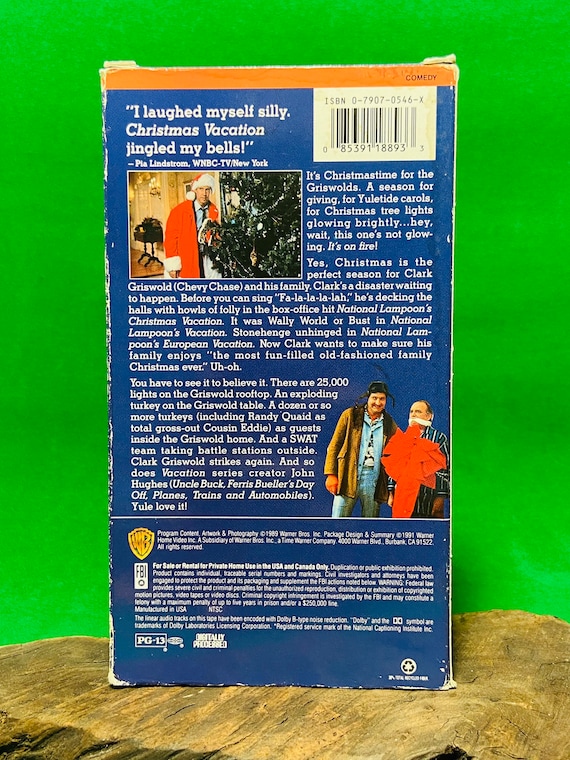 National Lampoon's Christmas Vacation (vintage Comedy Vhs) - Etsy