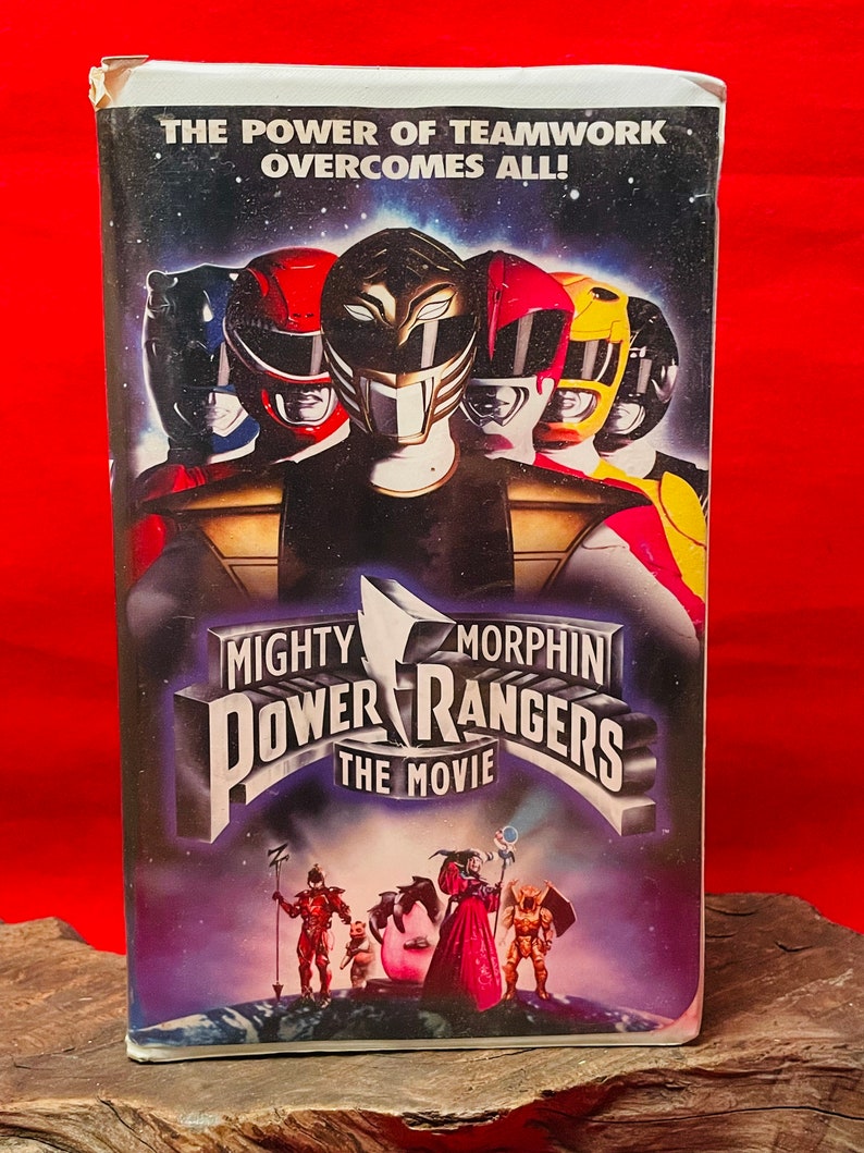 Mmpr Temwork Mighty Morphin Power Rangers (vintage Mmpr Vhs) - Etsy
