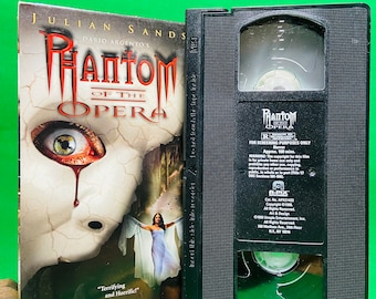 Phantom Of The Opera (vintage cult horror vhs)