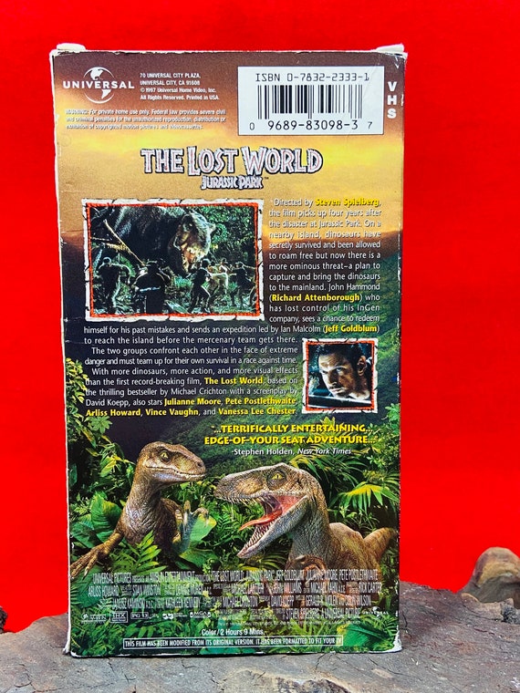「COCKTAIL」「SPEED」「JURASSIC PARK」VHS映画 Jurassic Park (VHS, 1994, Letterboxed Edition) Steven