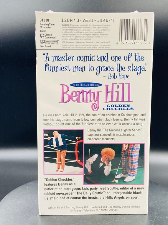 Buy Benny Hill: Golden Chuckles (vintage Sealed Comedy Vhs) Online  